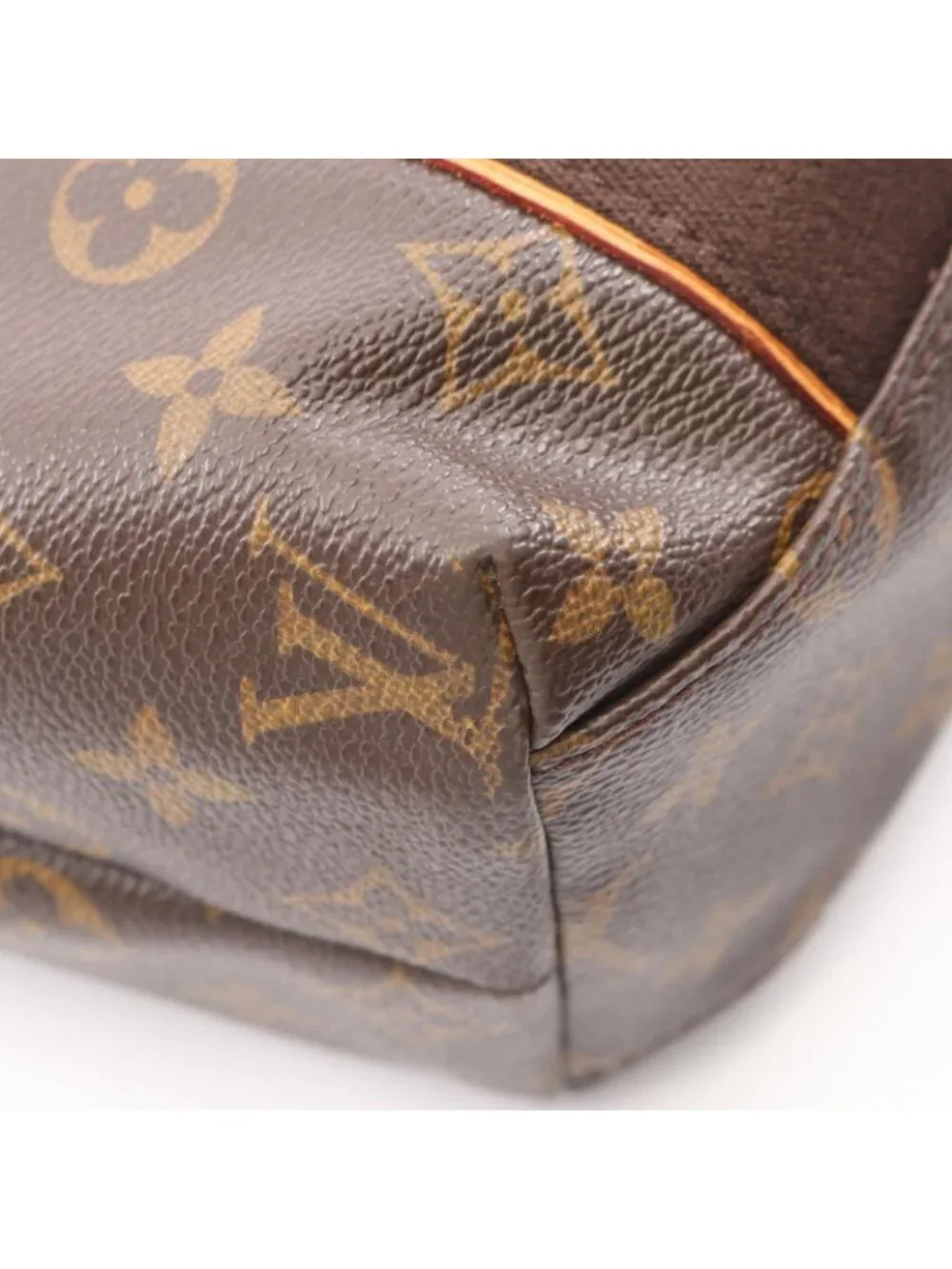 Louis Vuitton Tote Bag Cabas Beaubourg Monogram Canvas Leather